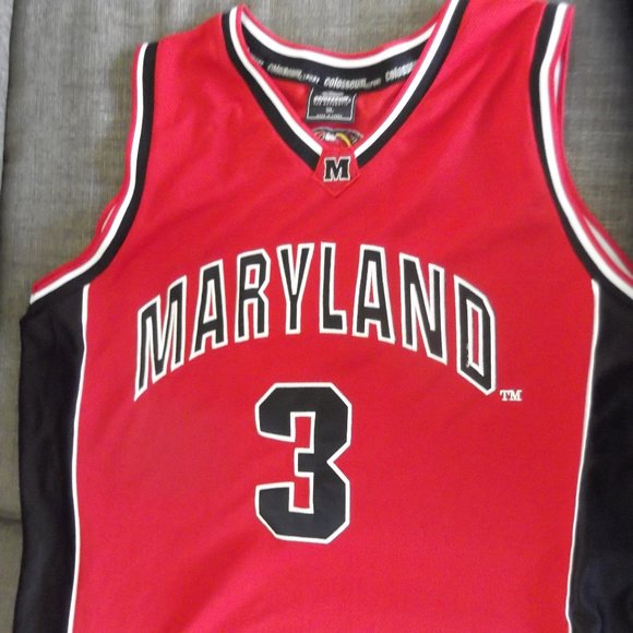 NWOT Maryland Terrapins Basketball Jersey Number 3 - Picture 1 of 9